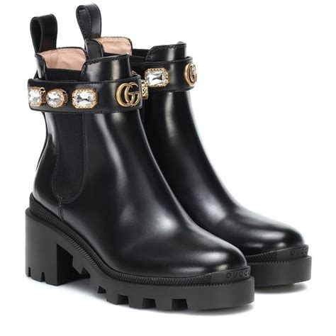 bota gucci feminina|gucci knit ankle boots.